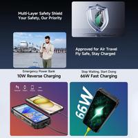 Oferta: Teléfono Inteligente Ulefone Armor 34 Plus, 16 GB, 512 GB, Visión Nocturna, 6.95 Pulgadas, Android 15, NFC, OTG, 5G, Nuevo