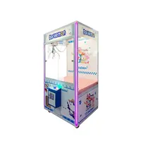 Sikke işletilen büyük pençe bebek alıcı peluş hediye otomat oyuncak pençe atari makinesi satılık