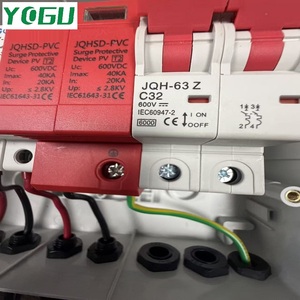 YOGU Boîtier de Combinateur PV avec Schéma de Câblage Complet en Anglais, Guide de Marquage Clair des Bornes Positives et Négatives pour l'Installation à l'Étranger - Product Image 2