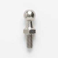 High Strength Stainless Steel Ball Head Bolt Screw CNC Machined Spherical Head Fastener for Automotive Machinery Furniture