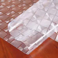 Nappe en PVC Imprimée Durable, Protection de Table Imperméable pour Usage Quotidien