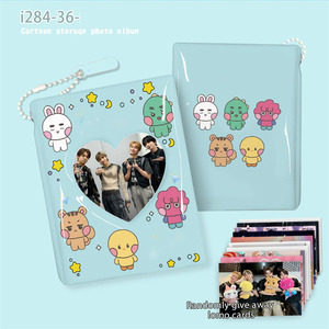 Album Portacarte KPOP per Fan di StrayKids, ATEEZ, TWICE, <span class=keywords><strong>Monsta</strong></span> X, ILLIT, IVE, 20P, con Design Cartoon, Regalo per Fan - Product Image 2