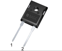 Chip de Circuitos Integrados TO247 IC Componentes electrónicos (diodo Schottky de carburo de silicio) SIC JBS