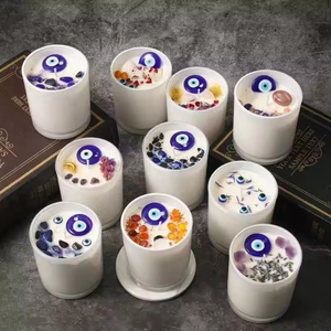 Luxury Home Fragrance Scented Soy Wax Aromatherapy Bougie Kerze Gemstone Healing Crystal <b>Candles</b> - Product Image 4