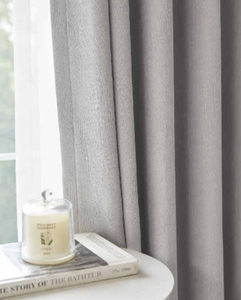 Rideaux occultants modernes en chenille <span class=keywords><strong>de</strong></span> haute qualité, rideaux plissés <span class=keywords><strong>de</strong></span> couleur unie, habillages <span class=keywords><strong>de</strong></span> fenêtres pour bureau, salon, chambre à coucher - Product Image 2