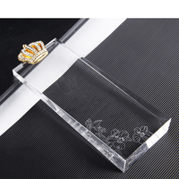 Honneur de Crystal Metal Crown Cheer Leading Dance K9 Crystal Plaque Award Crown Award Trophy