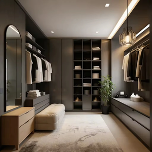 Meubles de chambre à coucher de luxe modernes, entièrement personnalisables, sur mesure, organisation optimisée, dressing intégré - Product Image 3