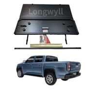 Couverture de benne de camion rigide pliable en trois parties en aluminium imperméable personnalisée pour JMC Grand Avenue & Silverado