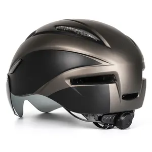 Racing Bike Helmet Men Bicycle Helmet Manufacturer DUAL Sport Optional Glass Visor Riding Breathable High Quality Bike Helmet