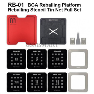 มาร์ทวิว RB-01 แผ่นลายฉลุ BGA, บอร์ดวางตำแหน่งน้ำยาบัดกรีสำหรับซ่อมชิปโทรศัพท์ K344 - Product Image 4