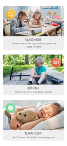 4G Kids Smartwatch AMOLED Screen Curved Screen GPS Tracker SOS Video Call HD Camera IPX7 SIM Card for <strong>Children</strong> Safety Gift - Product Image 3