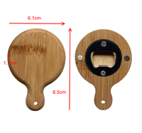 Ouvre-bouteille personnalisé en bambou et bois de hêtre Tire-bouchon et ouvre-bouteille personnalisé Logo laser de qualité supérieure