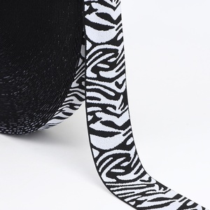 ยางยืดไนลอนลายเสือดาวและม้าลายขนาด 4 ซม. สินค้าขายดีข้ามประเทศ มีสินค้าในสต็อก อุปกรณ์ตกแต่งเสื้อผ้าสำหรับกระโปรง <span class=keywords><strong>กางเกง</strong></span> และเข็มขัด - Product Image 4