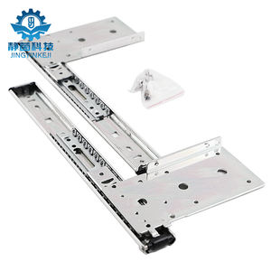 Placard caché porte tournante pliante piste armoire porte côté télescopique installé insert invisible matériel coulissant - Product Image 6