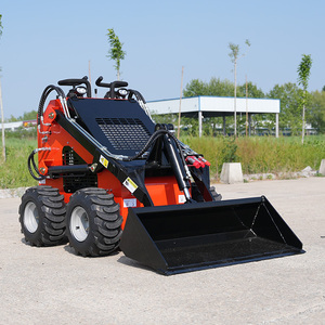 China Factory <strong>Front</strong> End <strong>Loaders</strong> Multi-Function <strong>Attachment</strong> Compact Mini Skid Steer <strong>Loader</strong> <strong>With</strong> Diesel Engine - Product Image 5
