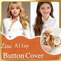 Boutons de manchette fantaisie en laiton JINYU pour chemises femme, plaqué nickel sans allergène, décorés de strass en forme de fleur