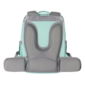 Popular diseño moda gran oferta bolsa conjuntos impermeable brillo tela mochila Linda mochila escolar para niñas mochila conjunto verde - Product Image 5