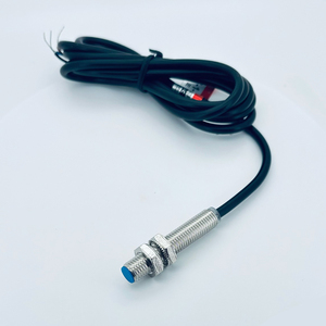 M6×0.75 เซ็นเซอร์ตรวจจับระยะใกล้แบบเหนี่ยวนำ ระยะตรวจจับ 1 มม. 3 สาย NPN NC DC12-24V IP67 สวิตช์ตรวจจับโลหะ - Product Image 3