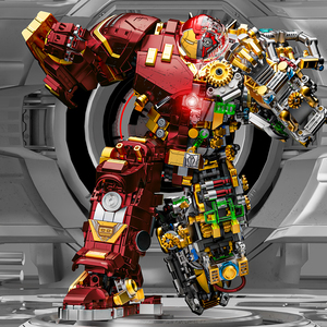 Plus <span class=keywords><strong>de</strong></span> 2700 pièces <span class=keywords><strong>de</strong></span> blocs <span class=keywords><strong>de</strong></span> <span class=keywords><strong>construction</strong></span> en plastique Iron Heroes, figurines d'action, ensembles <span class=keywords><strong>de</strong></span> <span class=keywords><strong>construction</strong></span> Mark, Buster Mech, briques DIY, jouets <span class=keywords><strong>de</strong></span> collection, briques autobloquantes - Product Image 4