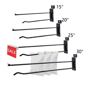 Source Factory Metal <b>Display</b> <b>Hooks</b> Double Line Shop <b>Display</b> <b>Hook</b> Hangers for Hang Sell - Product Image 2