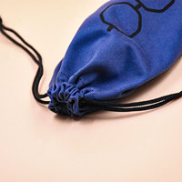 Vente chaude : Étui à lunettes souple personnalisable avec logo OEM, pochette à lunettes de soleil en microfibre multicolore, étui à lunettes étanche et anti-poussière