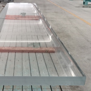 HUASHUAITE 20mm 50 mm 300mm de espesor claro piscina acrílico vidrio piscina Panel de pared para tanque piscina al aire libre - Product Image 4