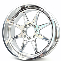 Jantes de camion forgées sur mesure pour clients, modèles SL 20X10 20X12 28X14 24X12, entraxes 8X170 8x180, jantes polies à déport profond pour GMC Sierra 1500 RAM