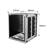 3W-9805301D Meuble de bureau industriel antistatique réglable pour l'industrie électronique, support de magazines pour chargeur de PCB