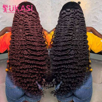 Peluca frontal sin pegamento de encaje HD 13x6 con cabello virgen vietnamita 100% natural, rizado birmano, onda corporal, cutícula alineada