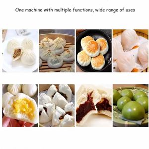 Machine manuelle à faire des boulettes, machine à raviolis, moule en acier inoxydable pour boulettes vapeur farcies, pour la maison, 400-500 pièces/h, machine commerciale à Baozi - Product Image 3
