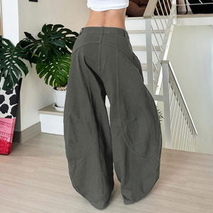 Pantalones Vaqueros Holgados de Tiro Bajo, Transpirables, Estilo Y2K, Vintage, con Parches, Estilo Cargo, con Bolsillos Utilitarios, Talla Grande, Estilo Hip Hop - Product Image 6