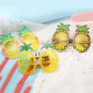 Hawaiian Style Party Beach Dance Glasses Party Funny Shape Silly pineapple Luau Party Sunglasses