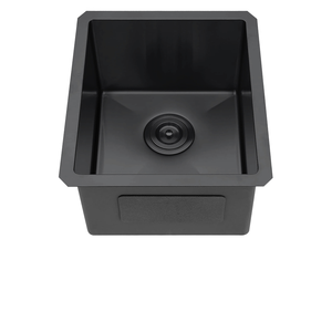 Fregadero de barra de cocina 304 Acero inoxidable PVD Gunmetal Black <span class=keywords><strong>Small</strong></span> Bar Fregadero Undermount Fregadero de cocina para cocina o Bar - Product Image 1