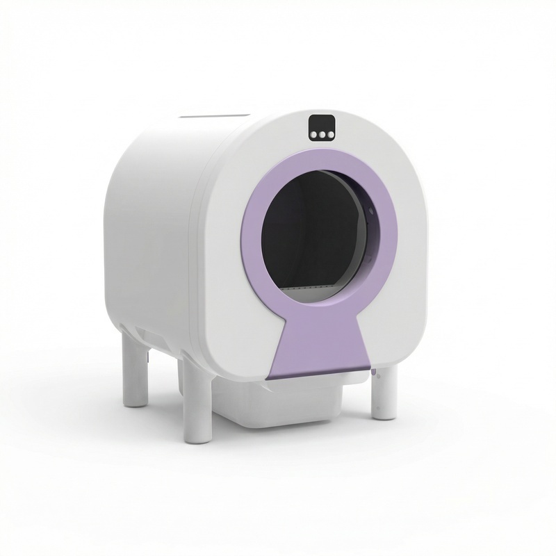 Bac à litière intelligent pour chat