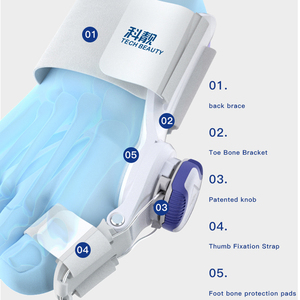 Équipement médical dedo separadores <span class=keywords><strong>tarte</strong></span> doigt <span class=keywords><strong>correcteur</strong></span> flexible orthopédique bunion <span class=keywords><strong>correcteur</strong></span> - Product Image 2