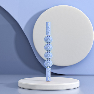 Colore personalizzato ABS mano coscia Master EVA Foam Roller PP Yoga Stick gambe sottili rilassamento <span class=keywords><strong>muscolare</strong></span> gamba <span class=keywords><strong>massaggio</strong></span> di bellezza Set - Product Image 4