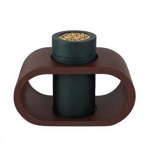 Majestic Noor Luxury Wooden Bakhoor Incense Burner Traditional Arabic Style for Ramadan <b>Home</b> Fragrance and Gift Presentation - Product Image 1