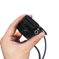Cable de Extensión OBD2 de 16 Pines Macho a Hembra J1962, Cable de Diagnóstico OBDII para Escáner Nanhua Tengchang Huayan, Estación de Inspección