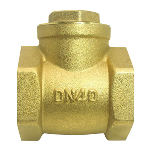 เช็ควาล์วโมริริเวอร์ DN40 แบบแนวนอน โครงสร้างใบพัดเดี่ยว วาล์วกันน้ำไหลย้อนกลับแบบตรงผ่าน - Product Image 1
