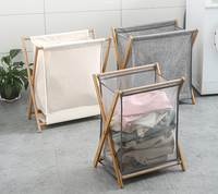 Panier à linge domestique Panier de rangement pour vêtements sales Grand panier à linge pliable Panier à linge