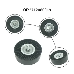 Chất lượng cao khác phụ tùng ô tô 2712060019 ổ đĩa vành đai làm biếng ròng rọc cho Mercedes M271 w203 OE 27120-60019