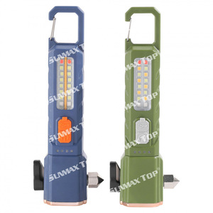 ไฟฉาย LED แบบชาร์จไฟได้พร้อมโฟกัสปรับได้และพวงกุญแจสำหรับใช้ในกรณีฉุกเฉินในการตั้งแคมป์ - Product Image 2