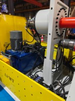 Máquina Laminadora de Placas Hidráulica CNC W12 10x3200 para Doblado de Láminas Metálicas, Formación de Cilindros de Acero al Carbono y Acero Inoxidable