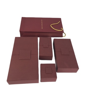 Boîte en papier carton vide pour cadeaux de mariage, emballage de luxe pour bonbons et chocolats, vente en gros, 10 pièces - Product Image 5