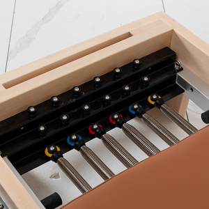 Reformer Pilates en érable personnalisé de haute qualité, durable et portable pour l'exercice physique des personnes en surpoids, studios de Pilates - Product Image 4