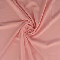 Tela de punto sólido de Spandex de nailon mate, protección UV de 4 vías, 190gsm