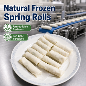 Service de Marque Blanche – Rouleaux de Printemps Surgelés IQF Sans <span class=keywords><strong>Gluten</strong></span>, Sans Conservateurs, Traditionnels, pour Hôtels et Restaurants (Approvisionnement en Gros) - Product Image 1