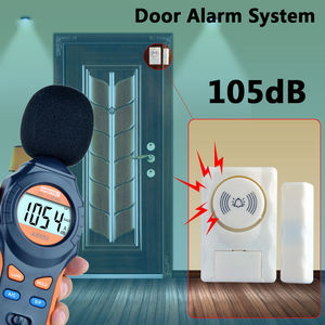 สัญญาณกันขโมยประตูหน้าต่าง 105dB เสียงดัง พร้อมเซ็นเซอร์แม่เหล็ก สำหรับบ้านและสำนักงาน ติดตั้งง่าย ป้องกันการโจรกรรม ใช้ได้กับลิ้นชักและตู้ - Product Image 3