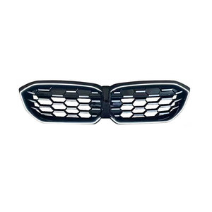 Для BMW 3 серии G20 2023 2024 м, спортивная гоночная решетка, светодиодная светящаяся решетка, несколько стилей, передняя решетка - Product Image 4