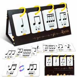 Cartes éducatives pour débutants, cartes flash essentielles pour la musique du piano, pour les jeunes musiciens, apprenez les accords, les symboles musicaux de base - Product Image 2